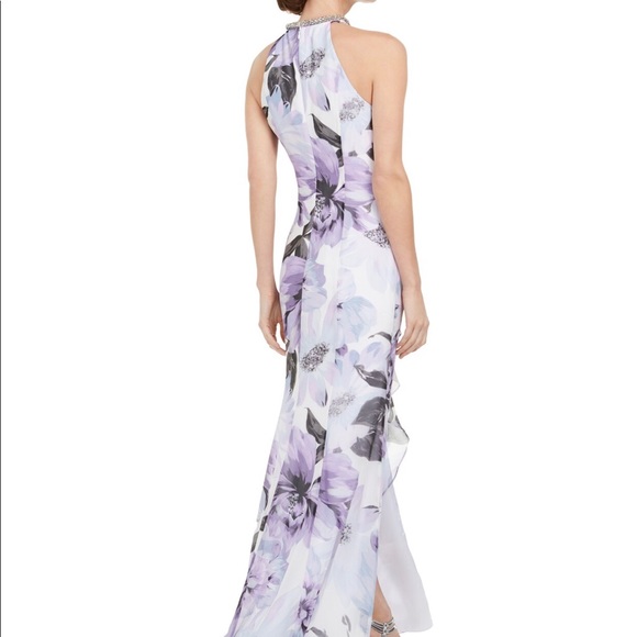 Bodycon Formal Rhinestone Dress - Picture 3 of 5